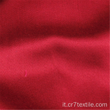 Tessuto filato tinto satinato 100% rayon rosso vino